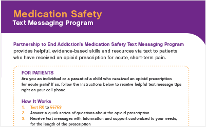 Medication Safety Text Messaging Program