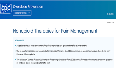 Non-Opioid Alternatives for Pain