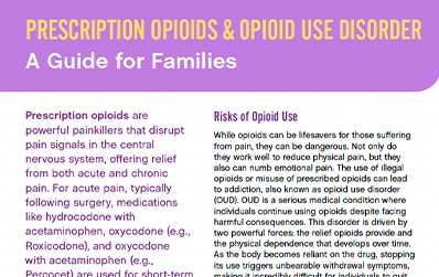 Understanding Opioids and the Risks of Use